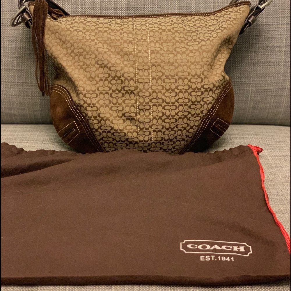 Coach Bag Brown/Tan